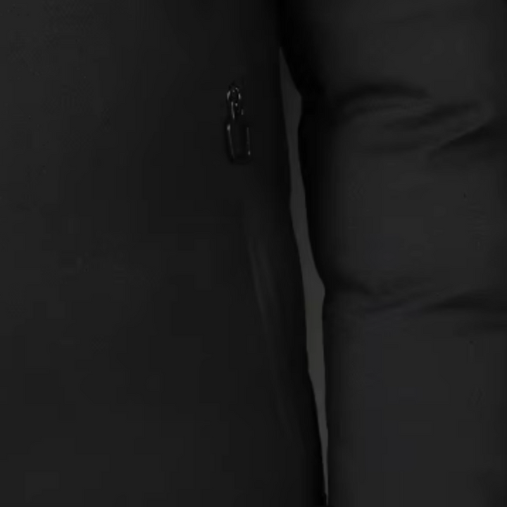 Elegant Long Men's Jacket with Long Sleeve