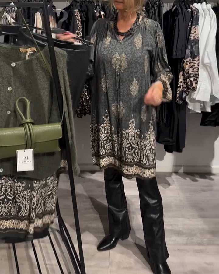 Ilse | Vintage-Inspired Dress with Button Placket