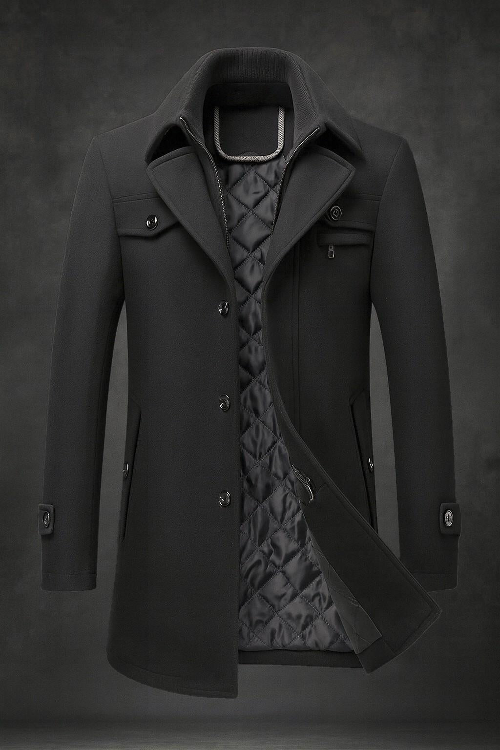 Fairmont Wool Overcoat Jacket