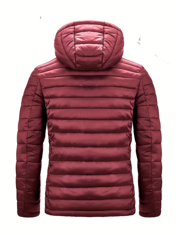 Men's Elegant Hooded Jacket with Hooded