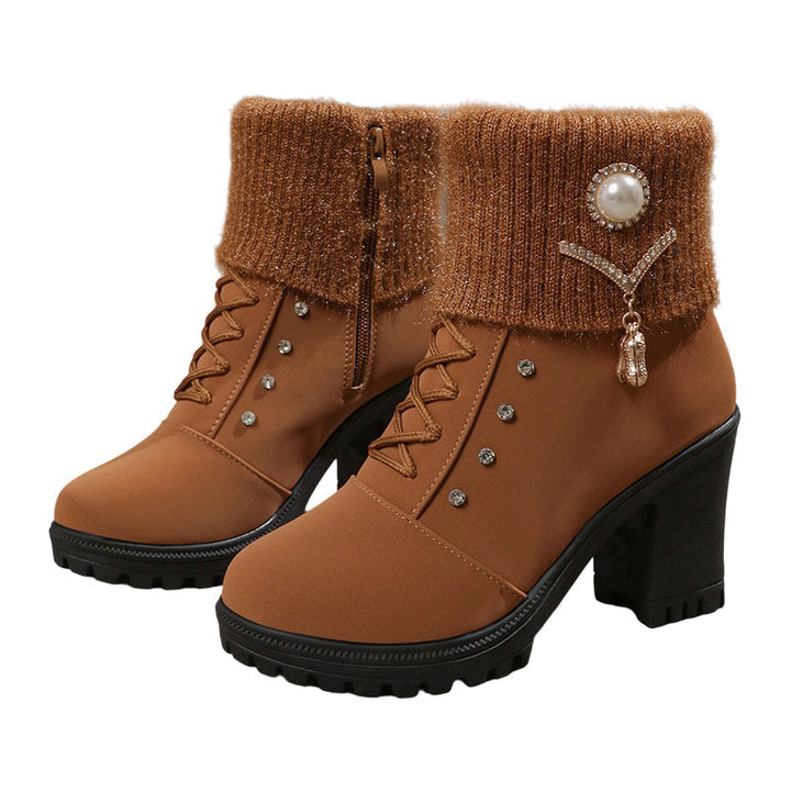 Alana™ - Chunky Heeled Boots