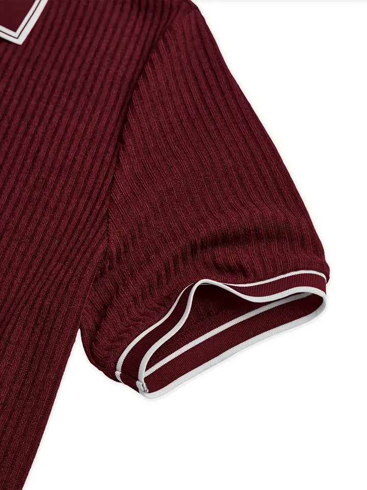 Emilio™ - Men's Custom Ribbed Polo