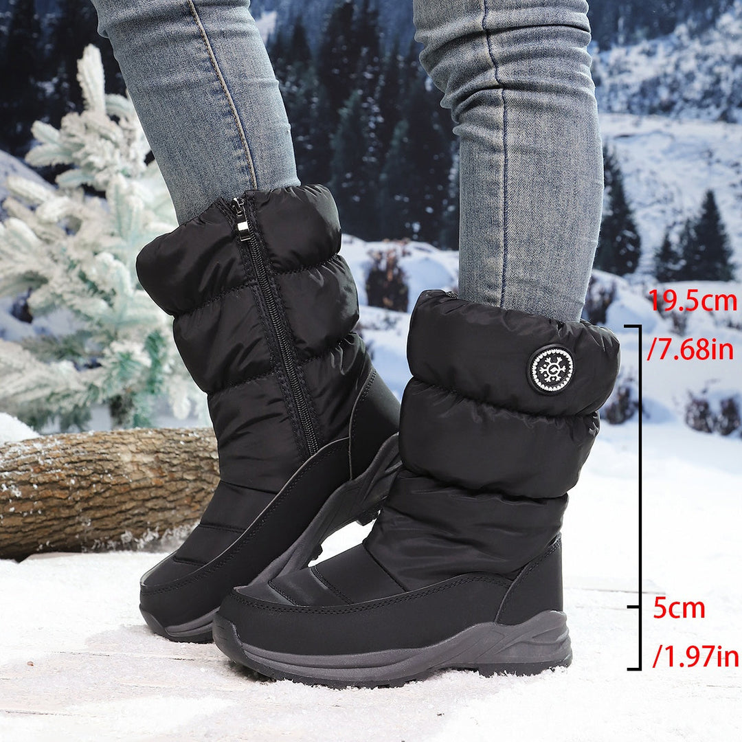 Premium Mid-Calf Women's Winter Snow Boots