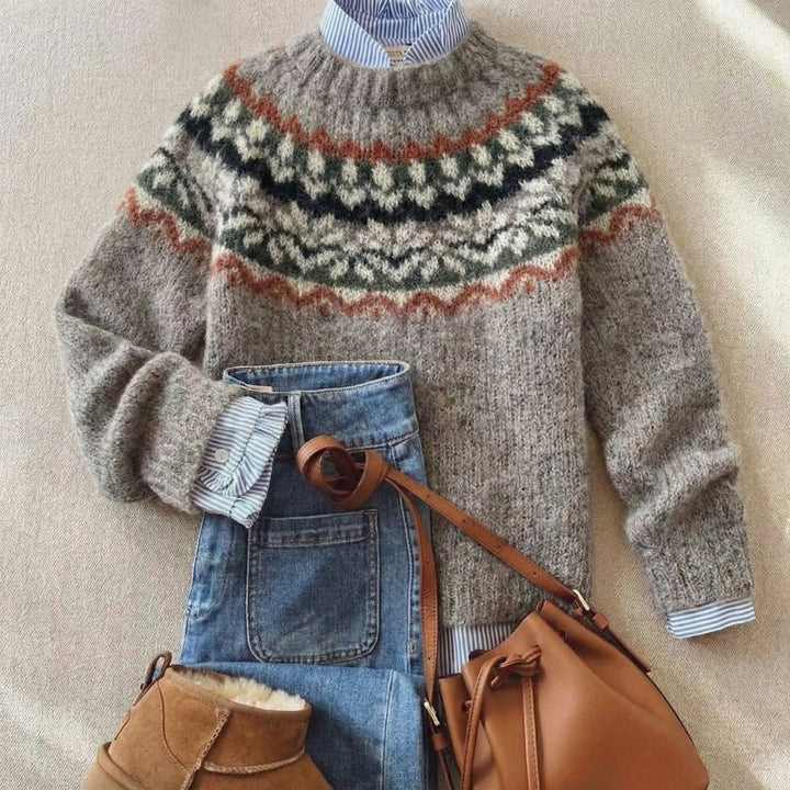 Eleanor | Classic Nordic Knit Heritage Sweater