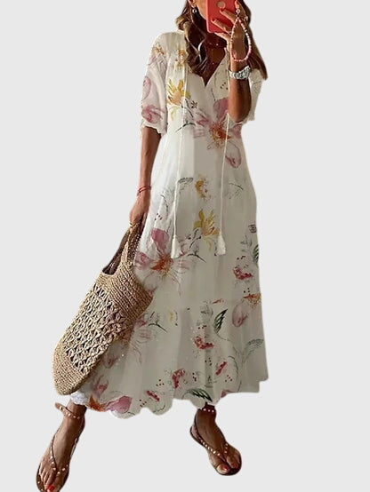 Amalia™ | Retro Bohemian Summer Dress
