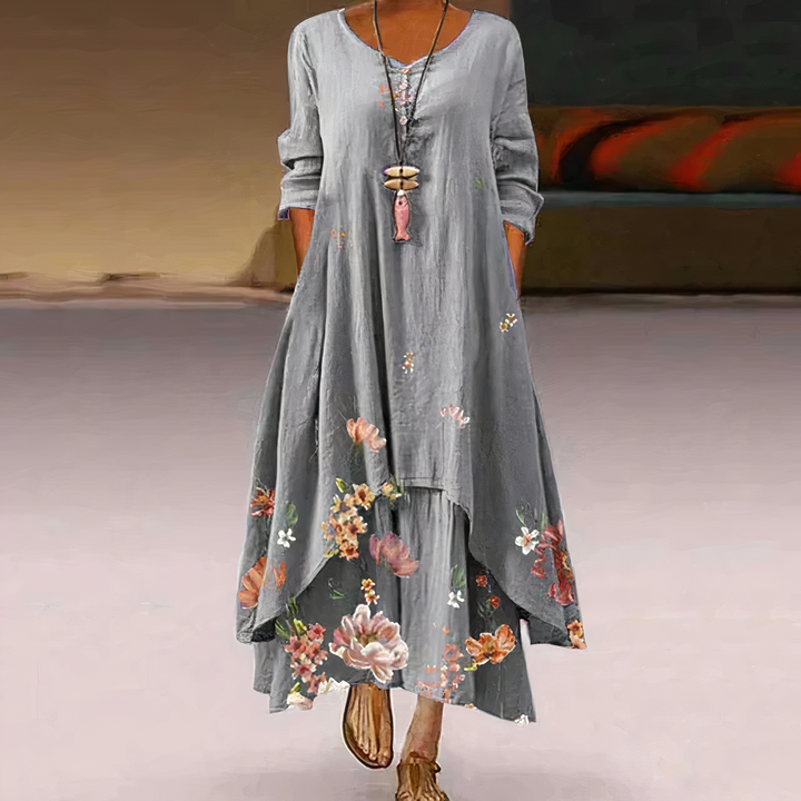Félicie - Elegant Dress Featuring Refined Details and a Flattering Fit
