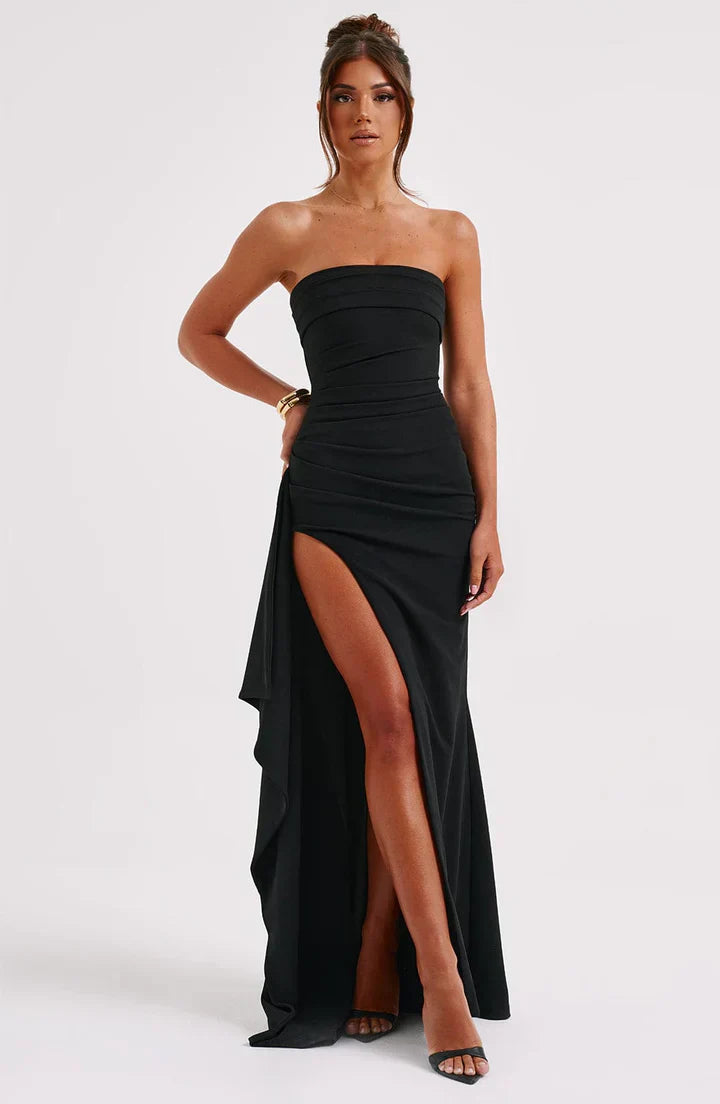 Stacy | Off-Shoulder Maxi Dress
