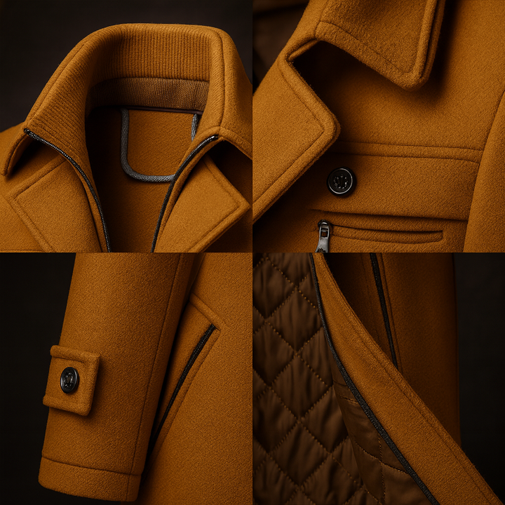 Fairmont Wool Overcoat Jacket