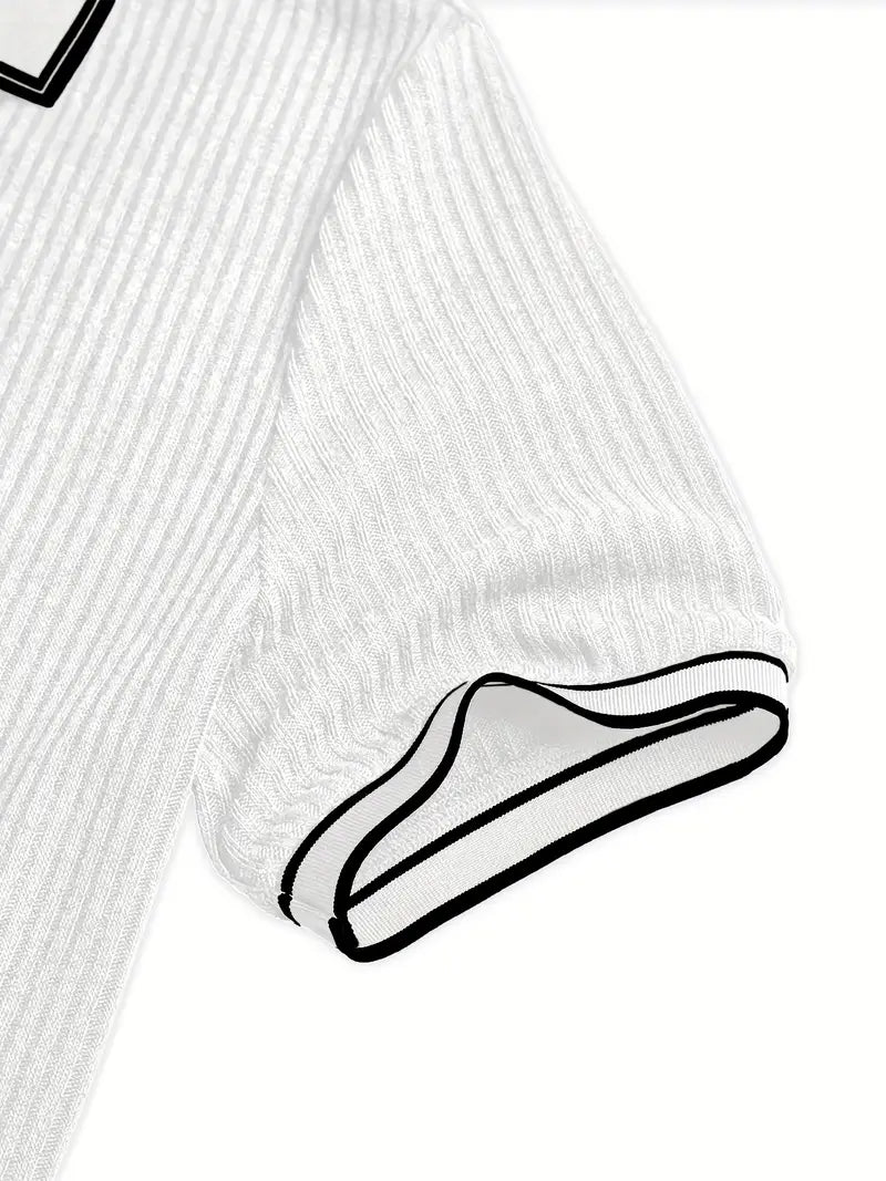 Emilio™ - Men's Custom Ribbed Polo