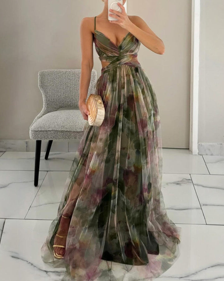 Giselle - Captivating Floral Maxi Dress