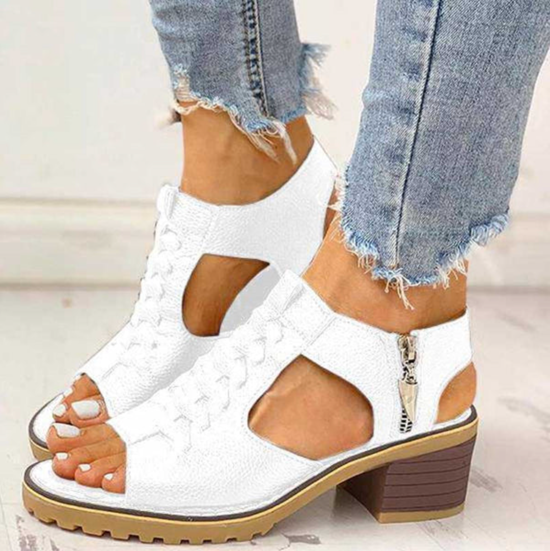 Steffie™ - Women's Orthopedic Block Heel Sandals