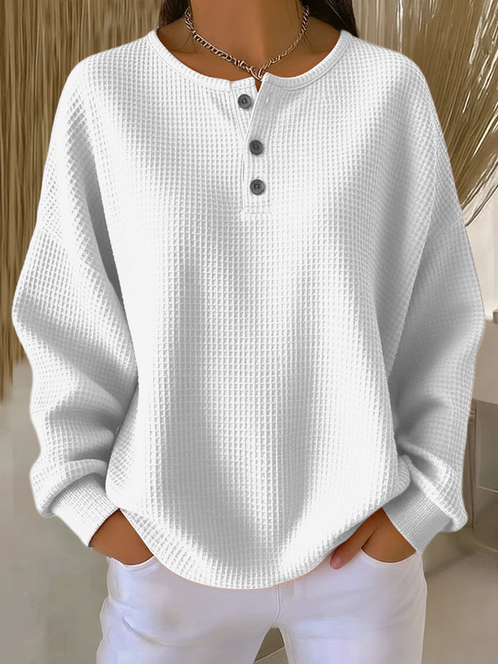 Anne | Women's Longline Casual sweatshirt with collar