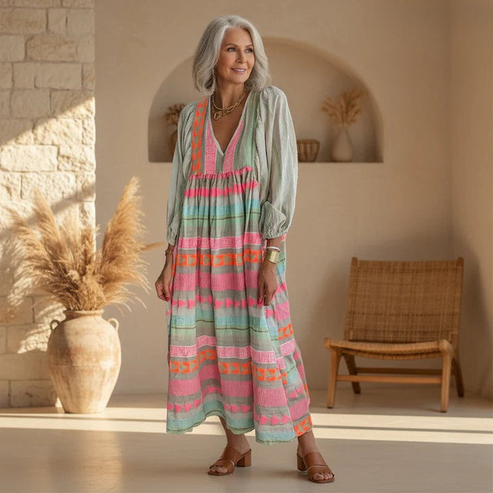 Jessenia | Women's Comfortable Boho Maxi Dress