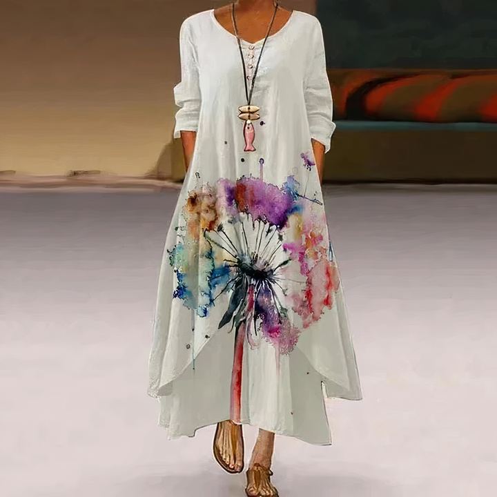 Félicie - Elegant Dress Featuring Refined Details and a Flattering Fit