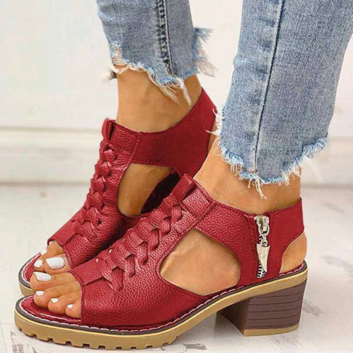 Steffie™ - Women's Orthopedic Block Heel Sandals