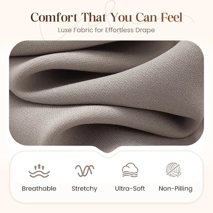 Chic 3-Piece Ensemble: Long Cardigan, Top, and Trousers