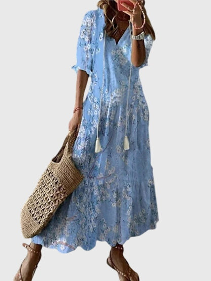 Amalia™ | Retro Bohemian Summer Dress