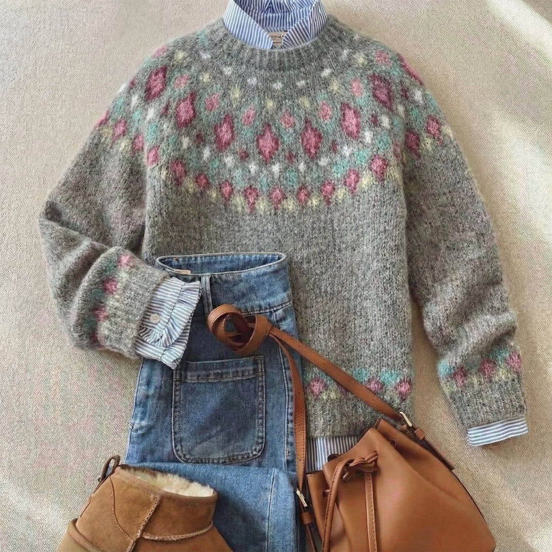 Eleanor | Classic Nordic Knit Heritage Sweater