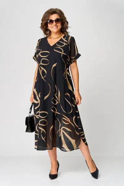 Hanna™ - Elegant Chiffon Dress