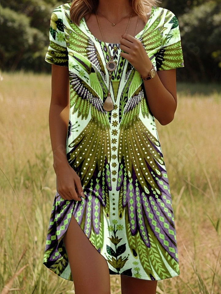 JULIA – Vibrant Bohemian-Style Dress