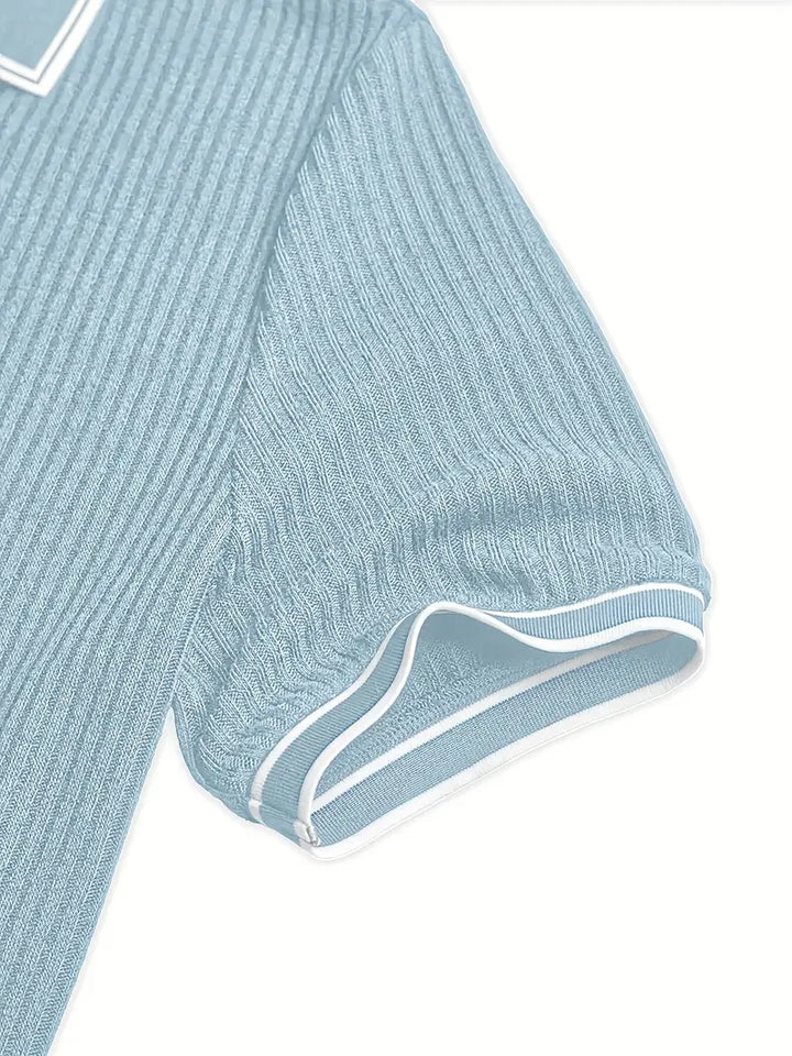 Emilio™ - Men's Custom Ribbed Polo