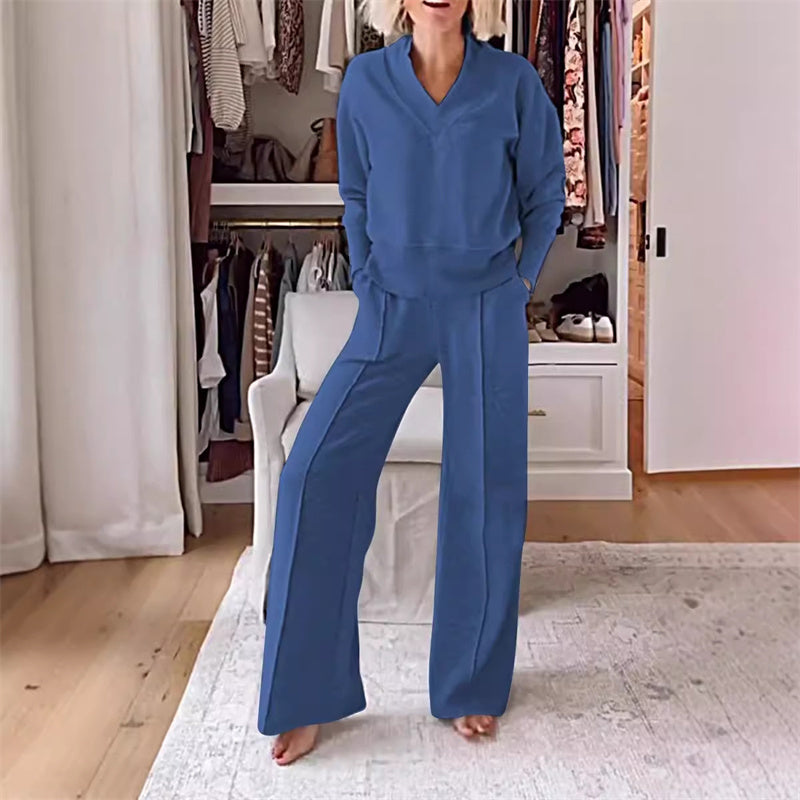 Carmela™ - V-Neck Lounge Set