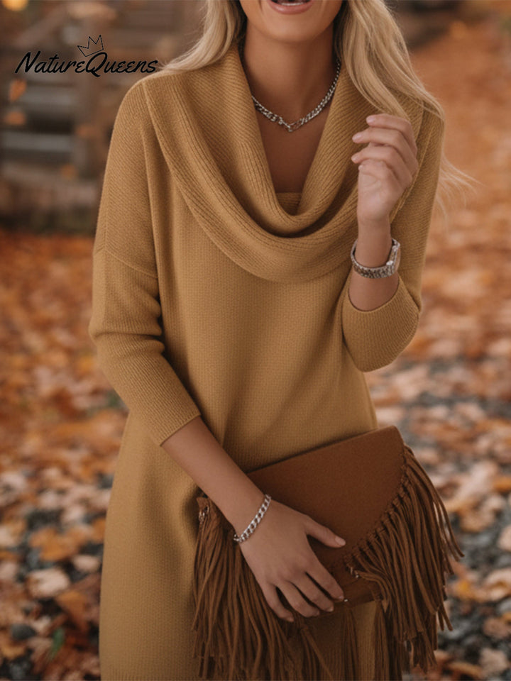 Lola™ - Cozy Elegant Sweater Dress