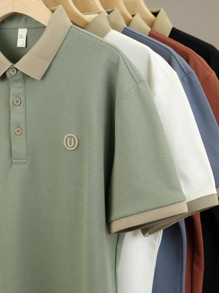 Finn™ - Embroidered Short-Sleeved Polo Shirt