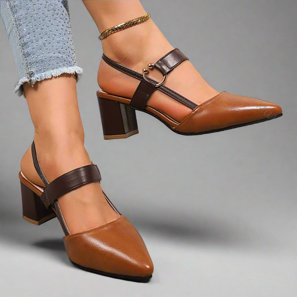 Ava | Women's Cushioned Pointed-Toe Orthopedic Heels
