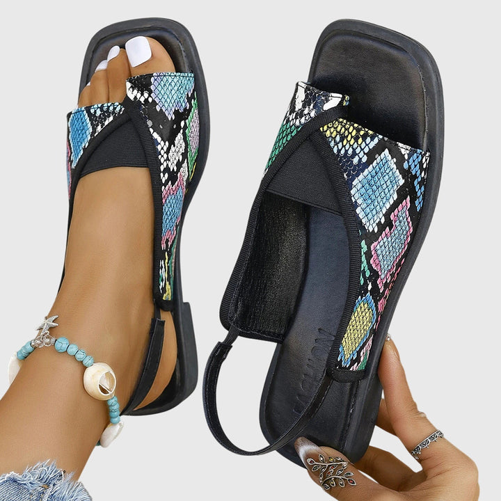 Mady | Women's Orthopaedic Square Toe Sandals