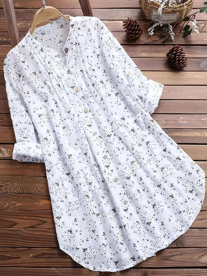 Mila™ - Shirt with Flowers