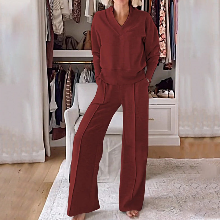 Carmela™ - V-Neck Lounge Set