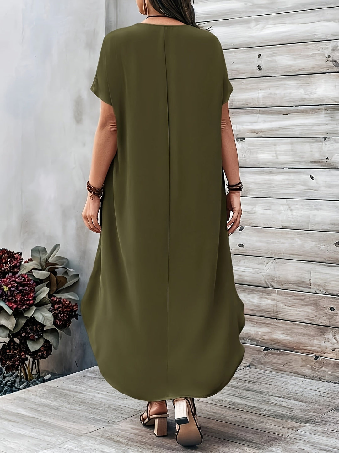 Gwendie | Women's Flowing Comfort Midi Dress