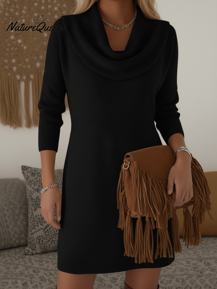 Lola™ - Cozy Elegant Sweater Dress