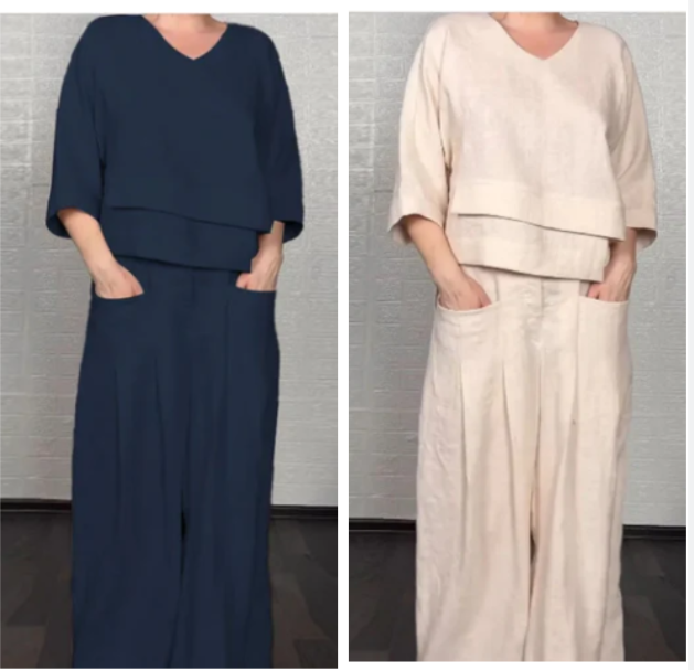 Noa | Sleek Minimalist Two-Piece Ensemble