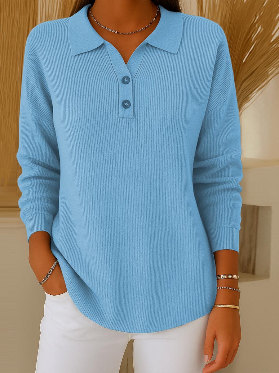 Frances™ - Women’s Solid Color Sweater
