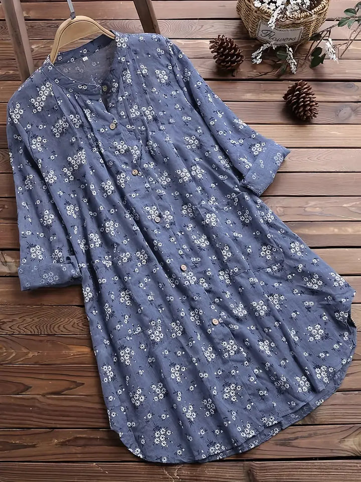 Mila™ - Shirt with Flowers