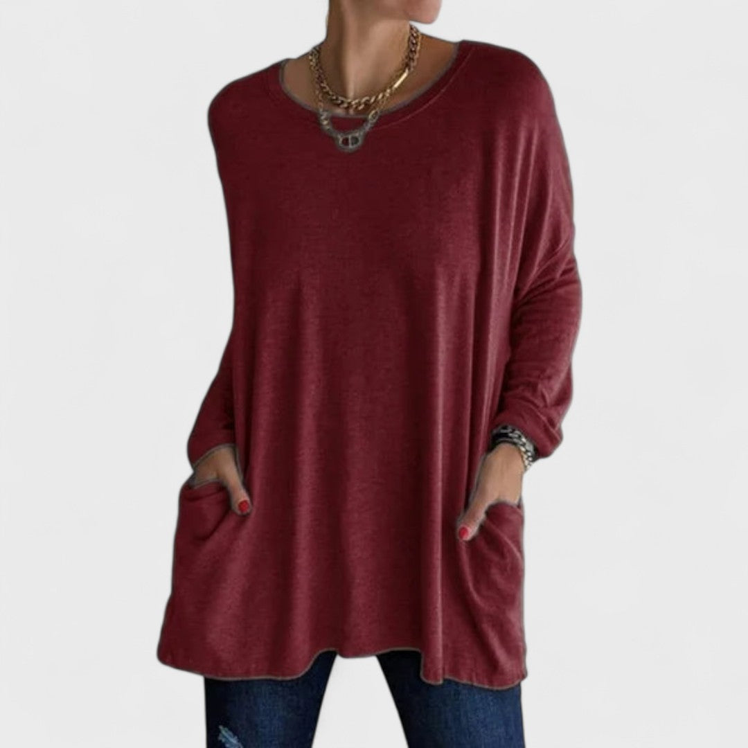 Moira – Casual Long Sleeve Top