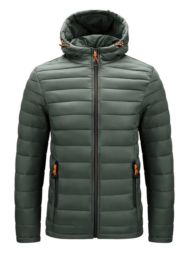 Men's Elegant Hooded Jacket with Hooded