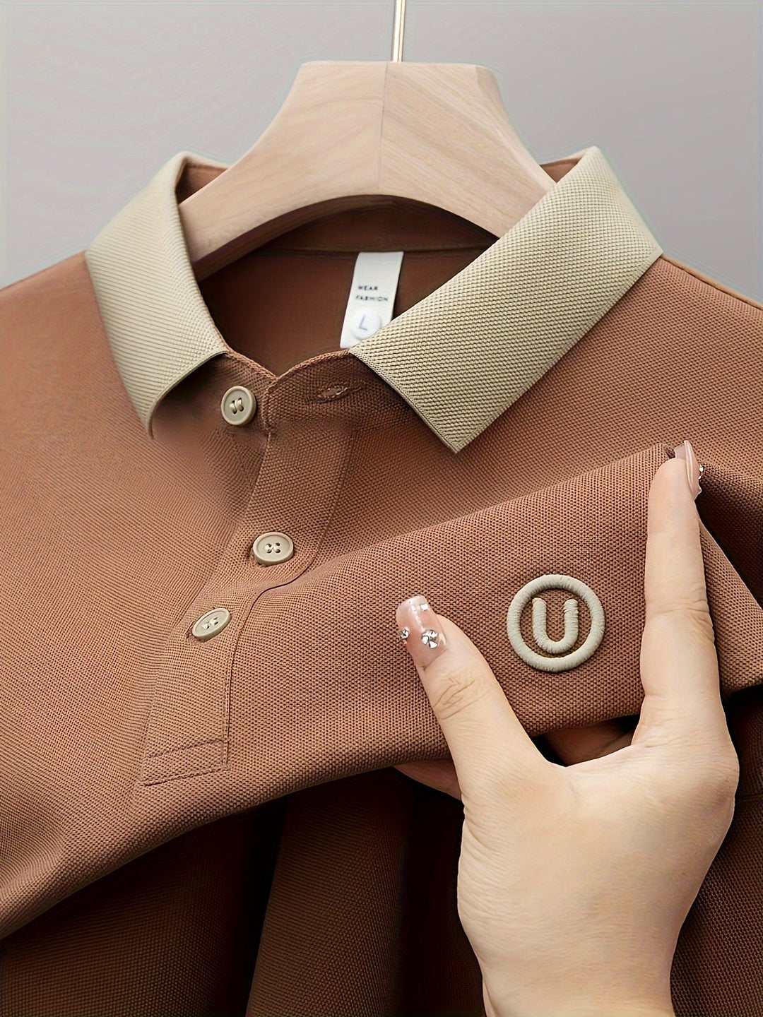 Finn™ - Embroidered Short-Sleeved Polo Shirt
