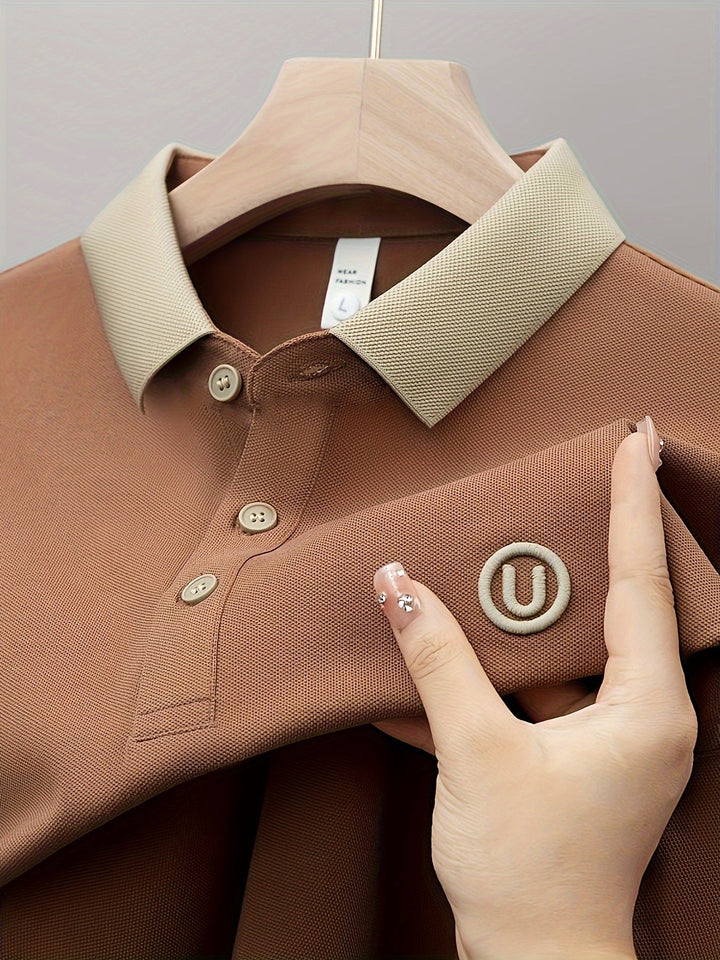 Finn™ - Embroidered Short-Sleeved Polo Shirt