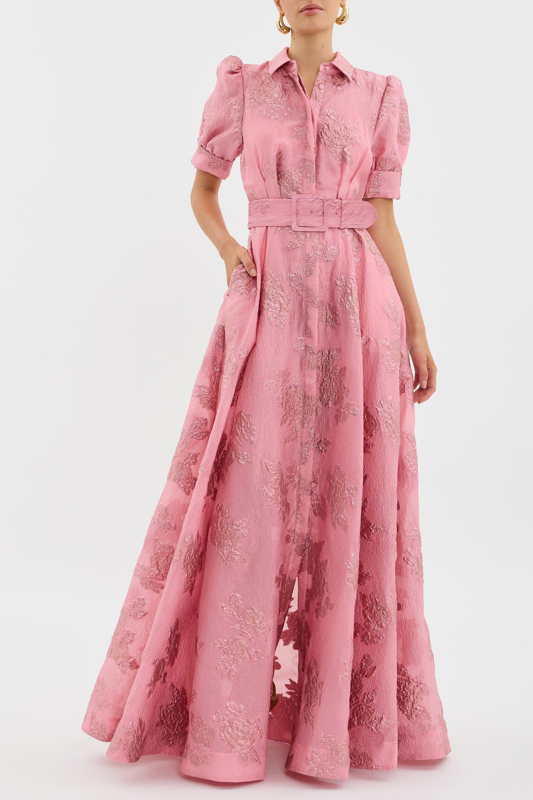 Aria™ | Short Puff Sleeve Dress