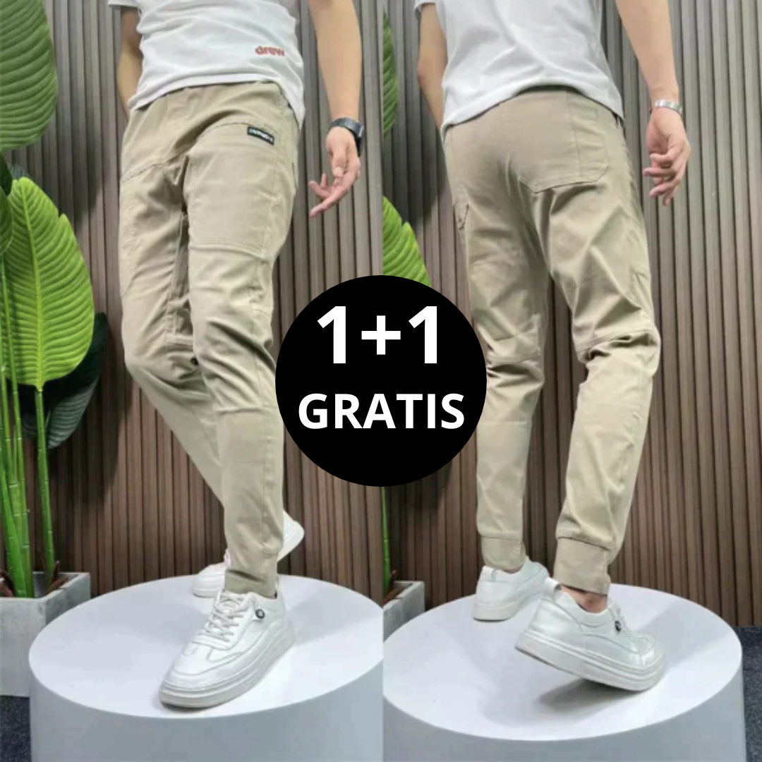 Enrico™ - Stretchbare Cargobroeken 1+1 Gratis