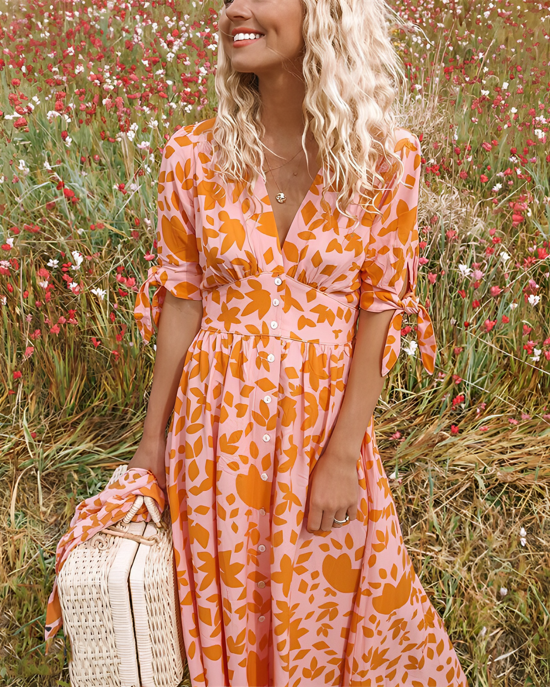 Chic Gigi Patterned Dress