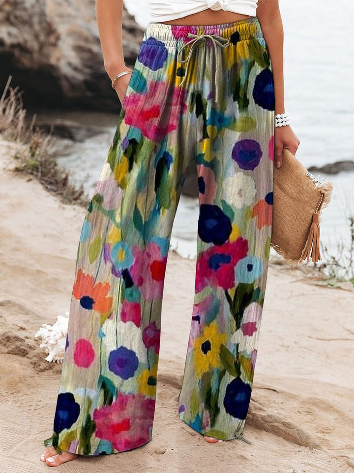 Relaxed Fit Wide-Leg Trousers for Ultimate Comfort