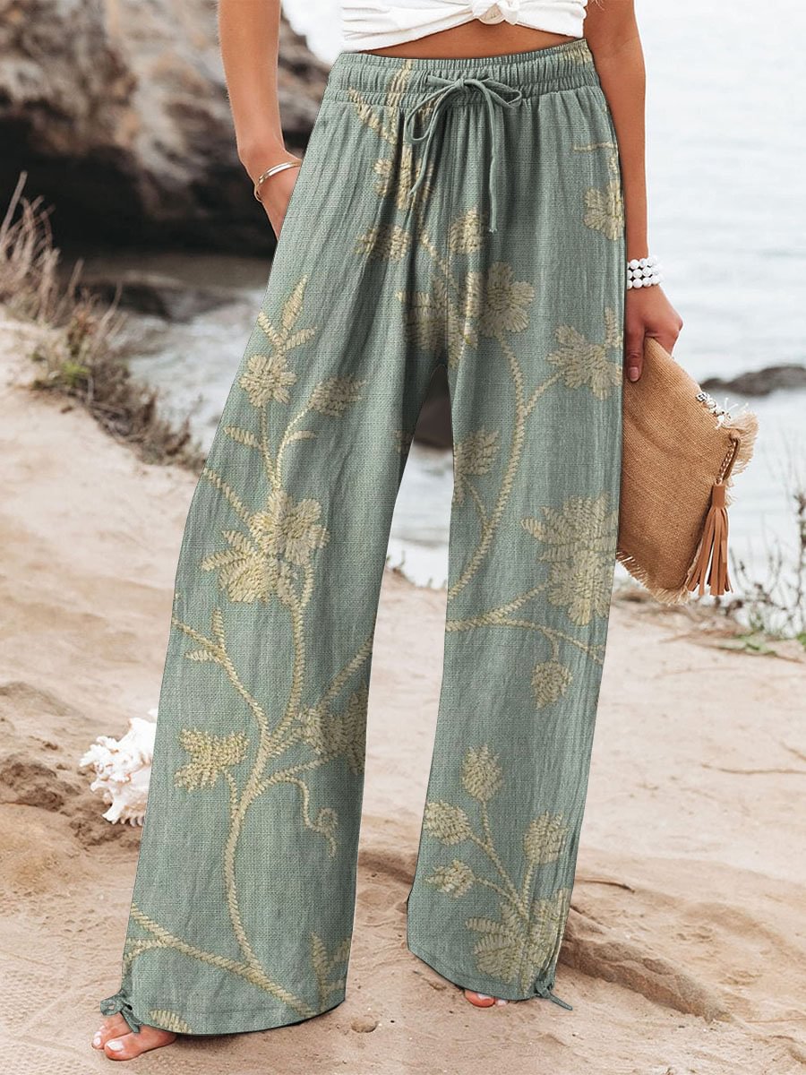 Relaxed Fit Wide-Leg Trousers for Ultimate Comfort