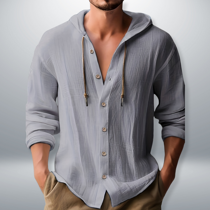 Kevin™ - Casual Hooded Shirt