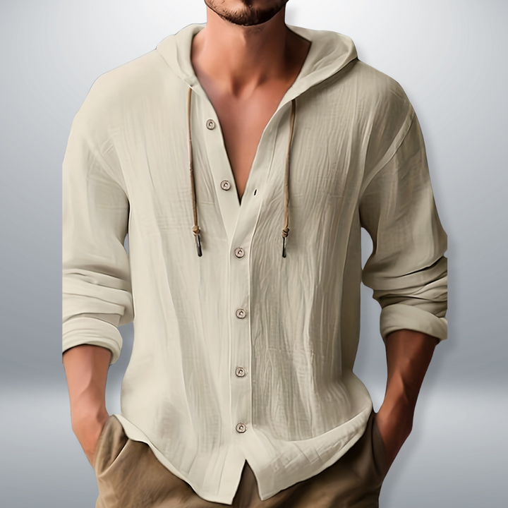 Kevin™ - Casual Hooded Shirt