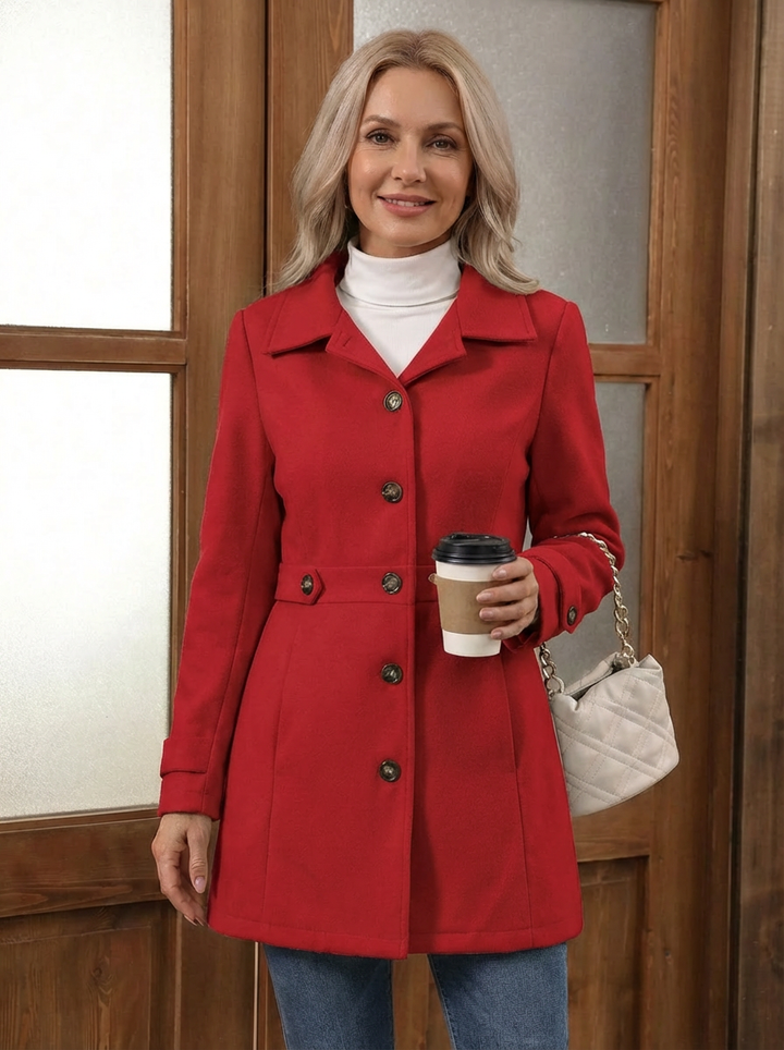 Women's Chic Blend Coat, Stylish, Comfortable, and Timelessly Flattering