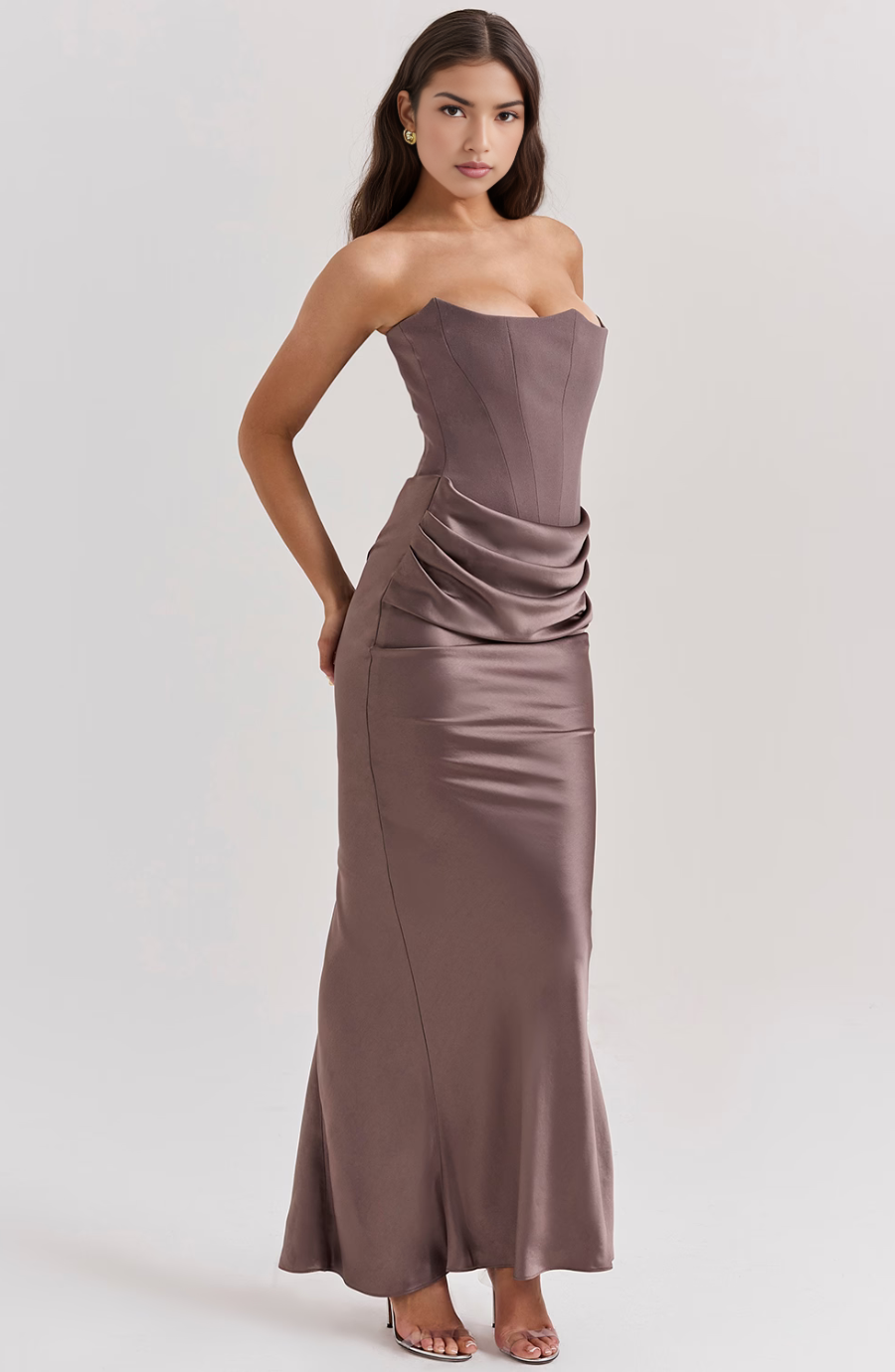 Mia | Women's Strapless Maxi Dress